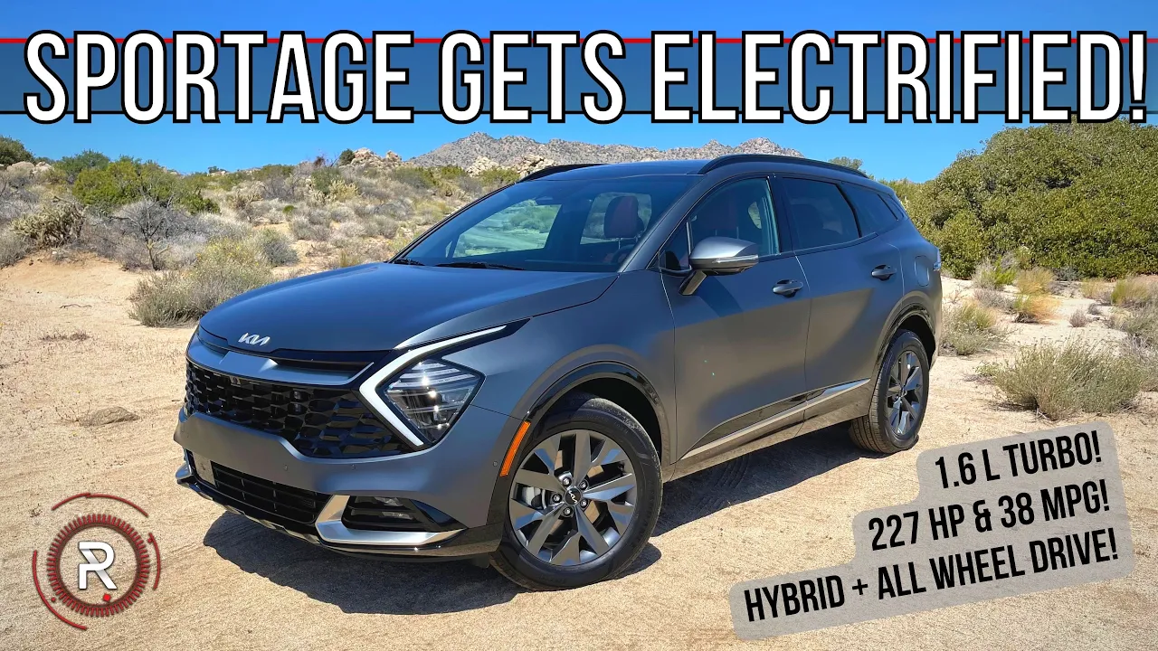 The 2023 Kia Sportage Hybrid Is A Roomy & Efficient Electrified Family SUV