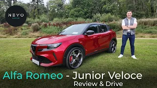 Alfa Romeo Junior Veloce Review & Drive - 280hp Electric Hot Hatch