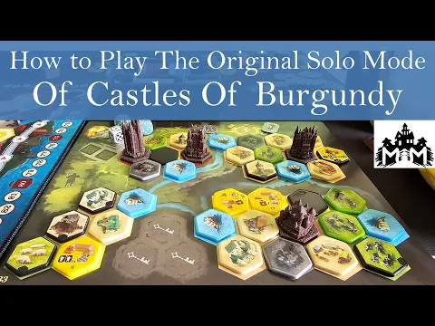 How to Play The Original Solo Mode of Castles of Burgundy