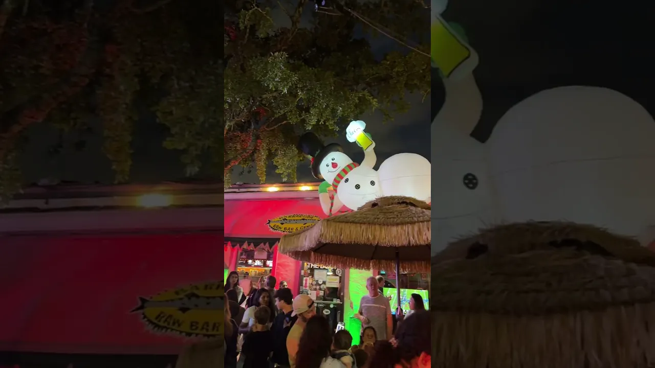 Coconut Grove Tree Lighting Ceremony #Shorts