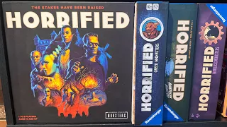 Horrified: Universal Monsters! #solo Playthrough (Part 1!) #halloween #gameplay