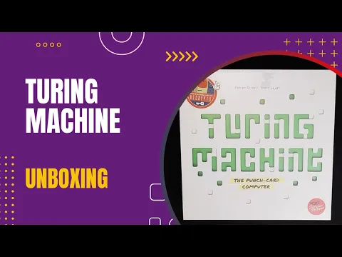 Turing Machine Unboxing | DaniCha