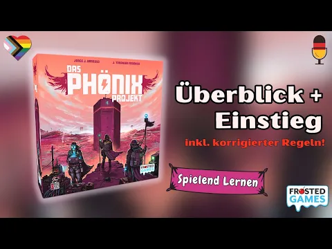 Das Phönix Projekt ️ - Verzahntes Workerplacement mit kurzer Spieldauer