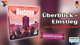 Das Phönix Projekt ️ - Verzahntes Workerplacement mit kurzer Spieldauer