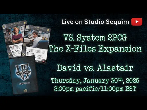 VS. System 2PCG Matchups - David vs. Alastair - 1.30.2025