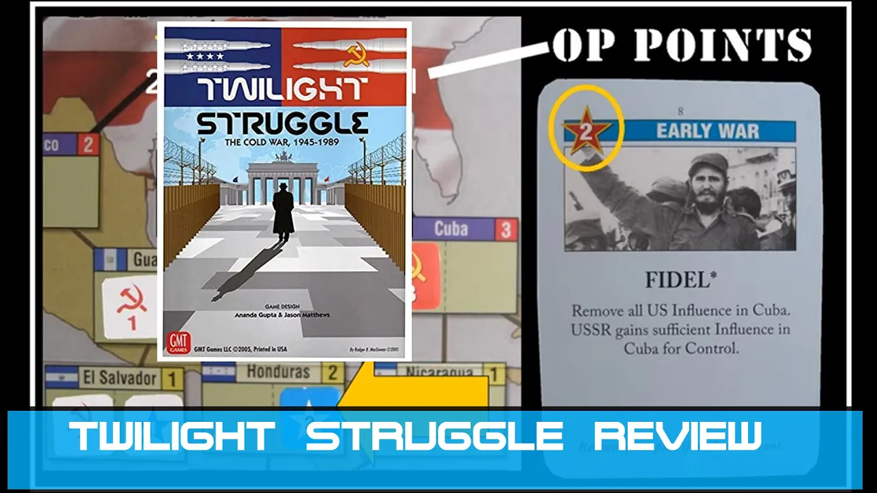 Twilight Struggle Review / Overview CASTELLI REVIEWS