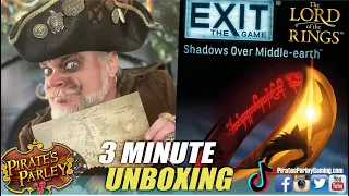 LOTR: Shadows Over Middle-earth 3 min UNBOXING!