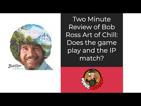 Bob Ross Art of Chill by Purge Reviews: Two Minute Review