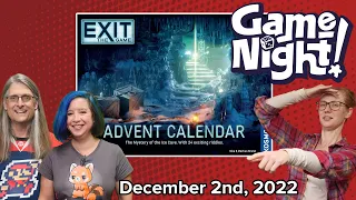 GameNight! 25 Days of Advent - Exit: The Game – Advent Calendar: The Mystery of the Ice Cave Dec. 2