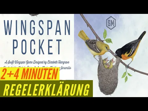 Wingspan Pocket Regeln Anleitung Spielanleitung Kartenspiel Familienspiel Flügelschlag Pocket