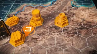 Shatterfields - Game overview #2 - Tech chain and engine building