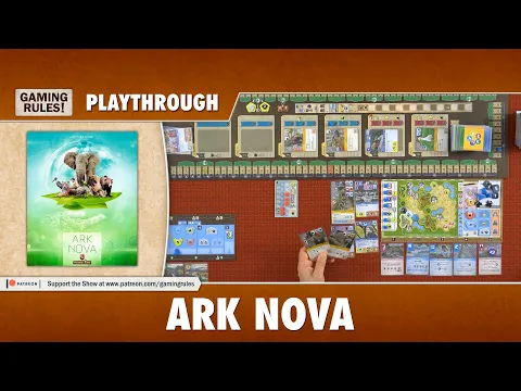 Ark Nova: 2-player playthrough