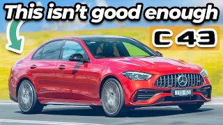 Shock findings: jerky auto & rough ride undo the new C43 (Mercedes-AMG C43 2023 review)