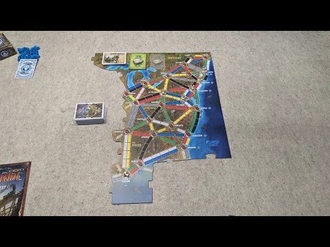 [SPOILERS] Group Play - Ticket to Ride Legacy - Game 12