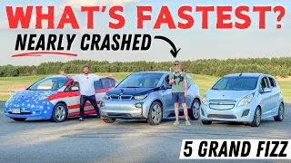 Setting The Fastest $5,000 EV Lap Time For Our 5 Grand Fizz Challenge