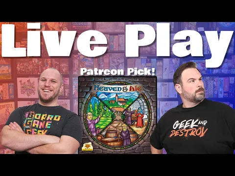Heaven and Ale + Expansions Play Through | The Game Haus Live