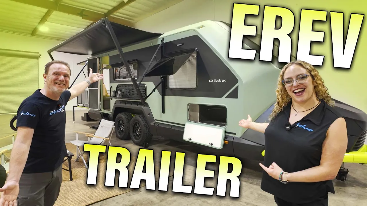 Is this the ULTIMATE Off-Grid EV Trailer? Evotrex PG5 FULL TOUR