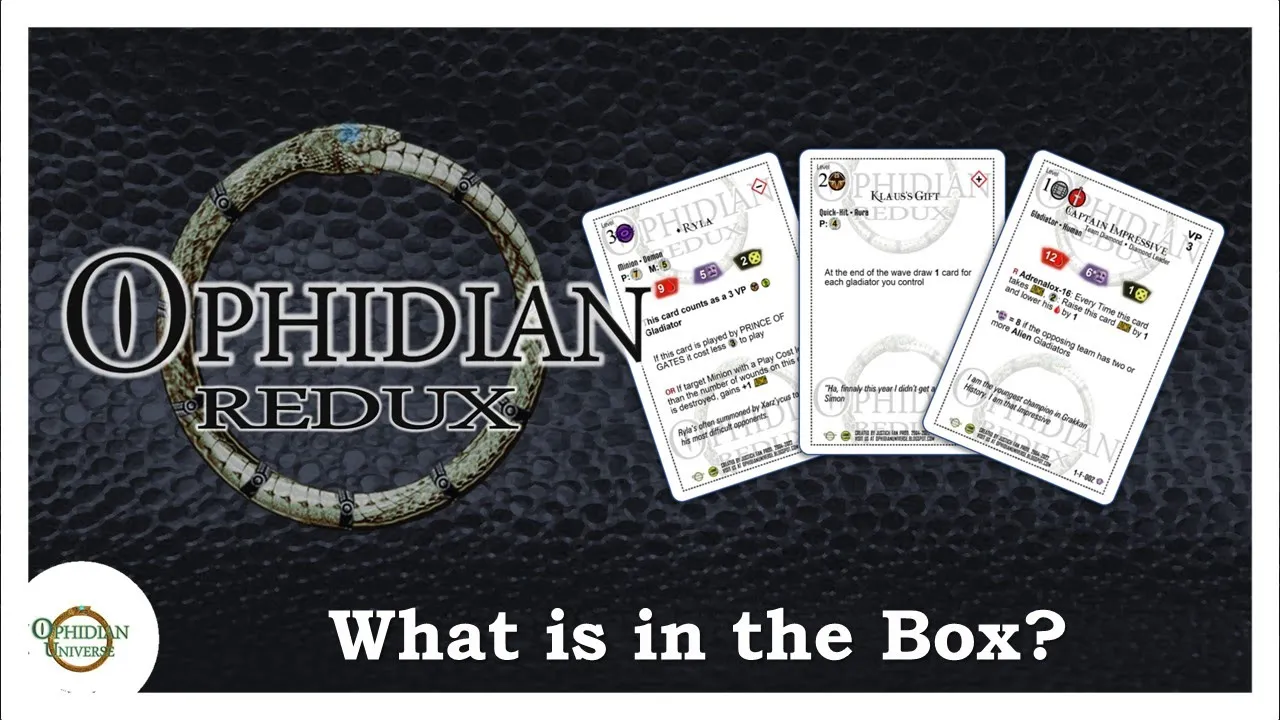 Ophidian Redux • What is in the Box? #redux