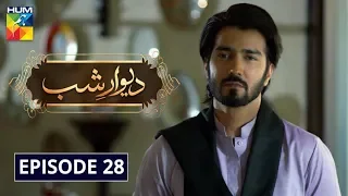 Deewar e Shab Episode 28 HUM TV Drama 21 December 2019