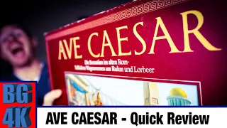 Ave Caesar - Boardgames4K Review - Still Worth It?