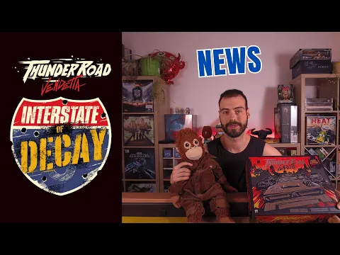 Thunder Road Vendetta CAMPAIGN Mode?! - NEWS - Interstate of Decay Announced! - Gen Con 2025