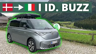 Danmark til Italien i VW ID. Buzz!