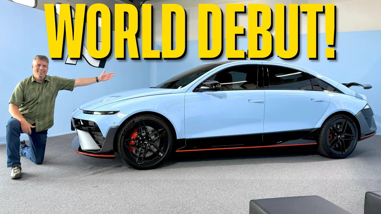 HANDS-ON DEBUT: The 2026 Hyundai IONIQ 6 N Is the MOST Exciting EV of the Year!