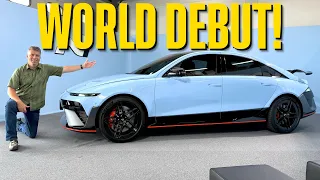 HANDS-ON DEBUT: The 2026 Hyundai IONIQ 6 N Is the MOST Exciting EV of the Year!