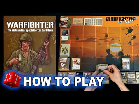 Warfighter Vietnam (DVG) - How to Play | Card Wargame