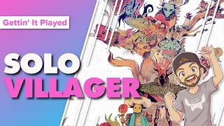 Arborea Solo Playthrough with Midnight River Expansion and Kickstarter Sage Tiles