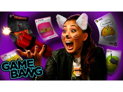 [Smosh Games] EXPLODING KITTENS IS HERE! (Game Bang)