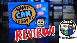 Ryan and Bethany review What Can I Say?!