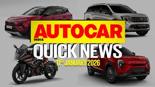 Mahindra XUV 7XO, XUV 3XO EV launched, Tata Harrier and Safari petrol & more | News | Autocar India