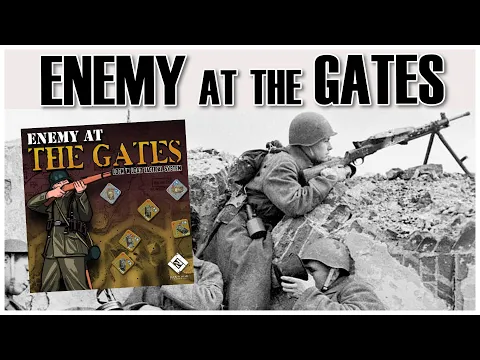 Enemy at the Gates | Wargame Unboxing | Lock 'N Load Tactical | WW2 Board Game LNLT