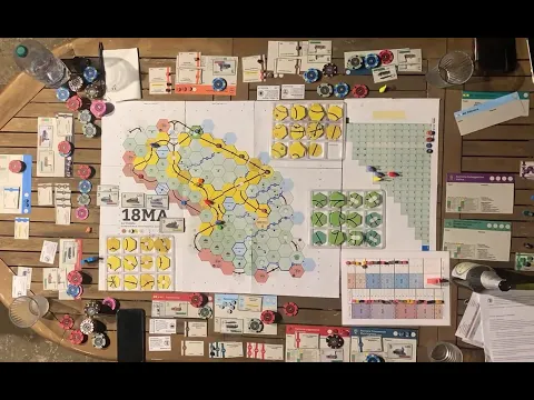 1855: Lu Trinittu - 3 players first half timelapse 