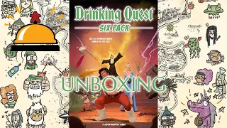 Drinking Quest Six Pack Unboxing! All six Drinking Quest games upgraded and in one box!