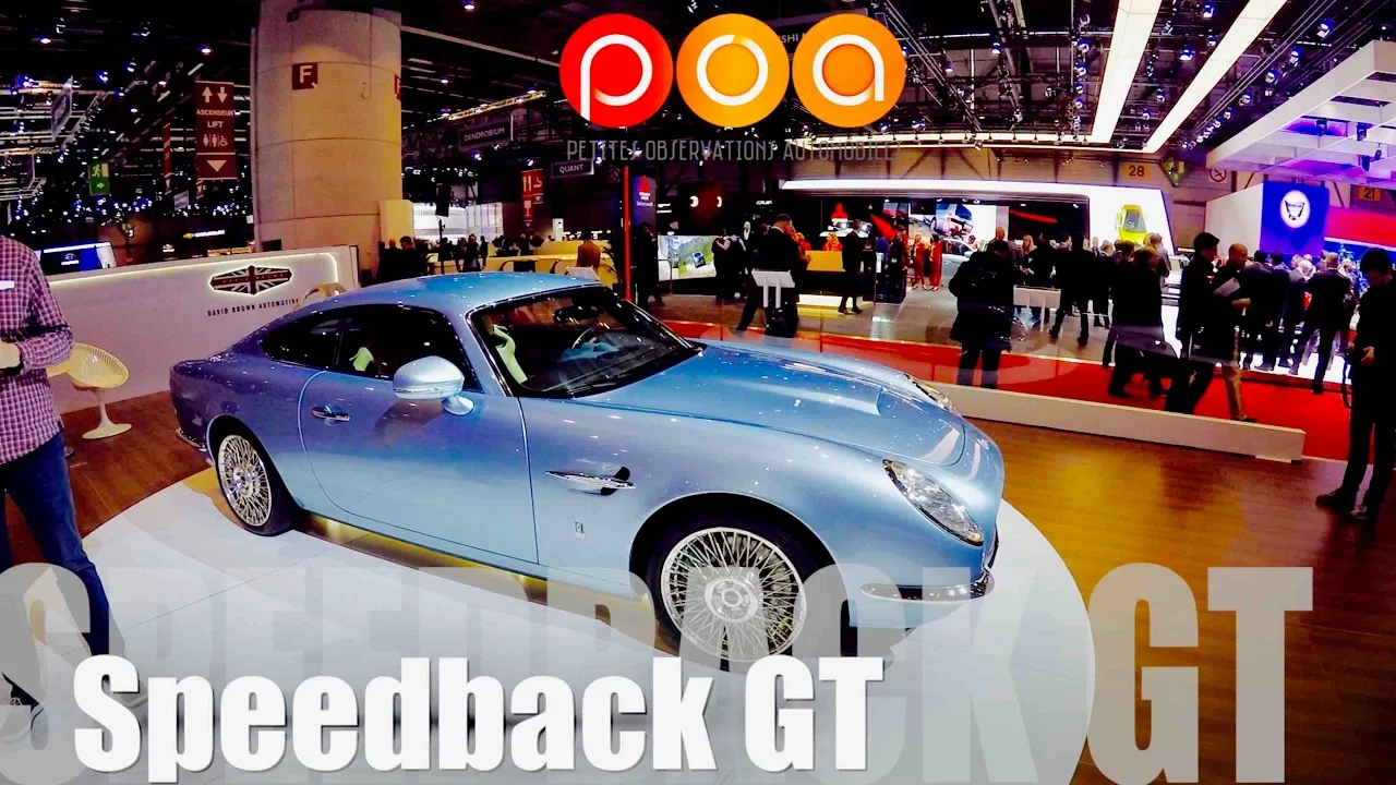 Speedback GT David Brown Automotive - Salon de Genève 2017 14/19