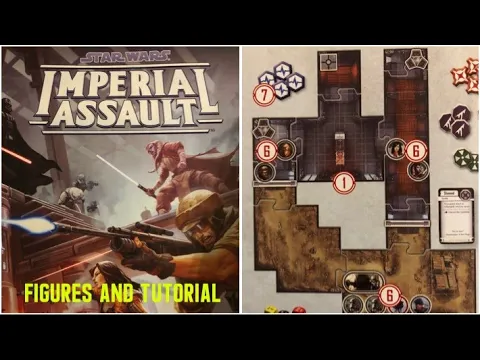 Star Wars: Imperial Assault - Painted Figures and Tutorial Mission