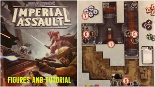 Star Wars: Imperial Assault - Painted Figures and Tutorial Mission