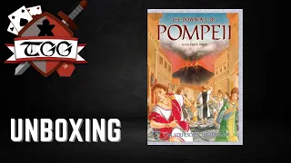 The Downfall of Pompeii Board Game Unboxing
