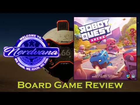 Robot Quest Arena Board Game Review