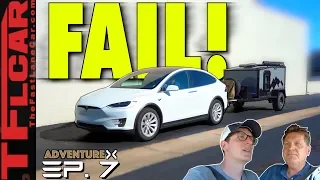 Teslas CAN'T Tow Across Country — Watch Us Try and FAIL! | Adventure X Ep.7