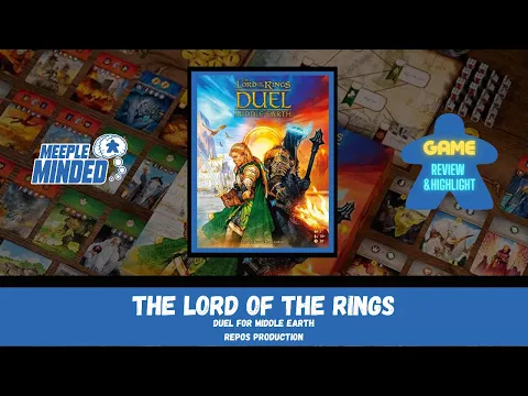 Duel for middle earth board game review & highlight