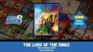 Duel for middle earth board game review & highlight
