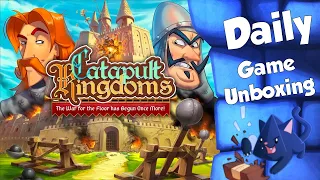 Catapult Kingdoms with Expansions - Daily Game Unboxing