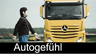 Daimler Mercedes trucks autonomous assistance systems Active Brake Assist- Autogefühl