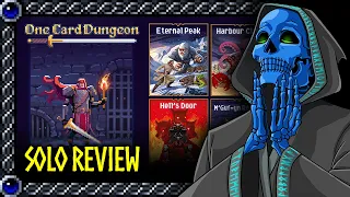 One Card Dungeon + Expansions | Solo Review
