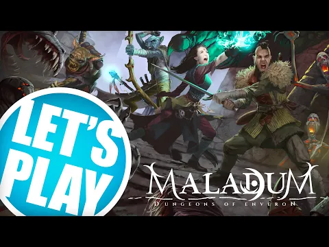 Let's Play: Maladum - Dungeons Of Enveron (Into The Sewers) | Battle Systems