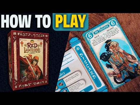 Red Lanterns | How to Play | Learn to Play in 7 Minutes! | Reclaim Stolen Treasures Card Game