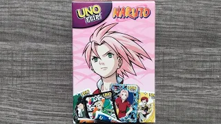 McDonald's UNO Flip! Naruto Card Game 2026 McDonald’s Mini